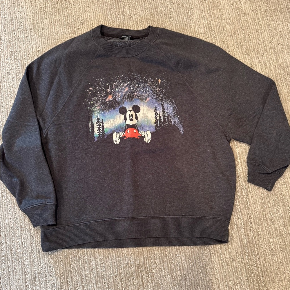 American Eagle x Disney Mickey Fireworks Tee – Size Medium